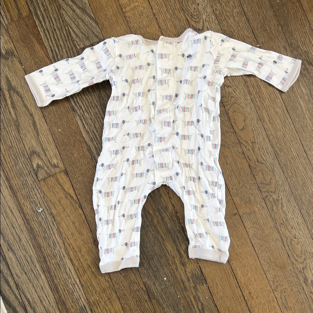 Magnetic Me Multicolor Striped Kids Footie